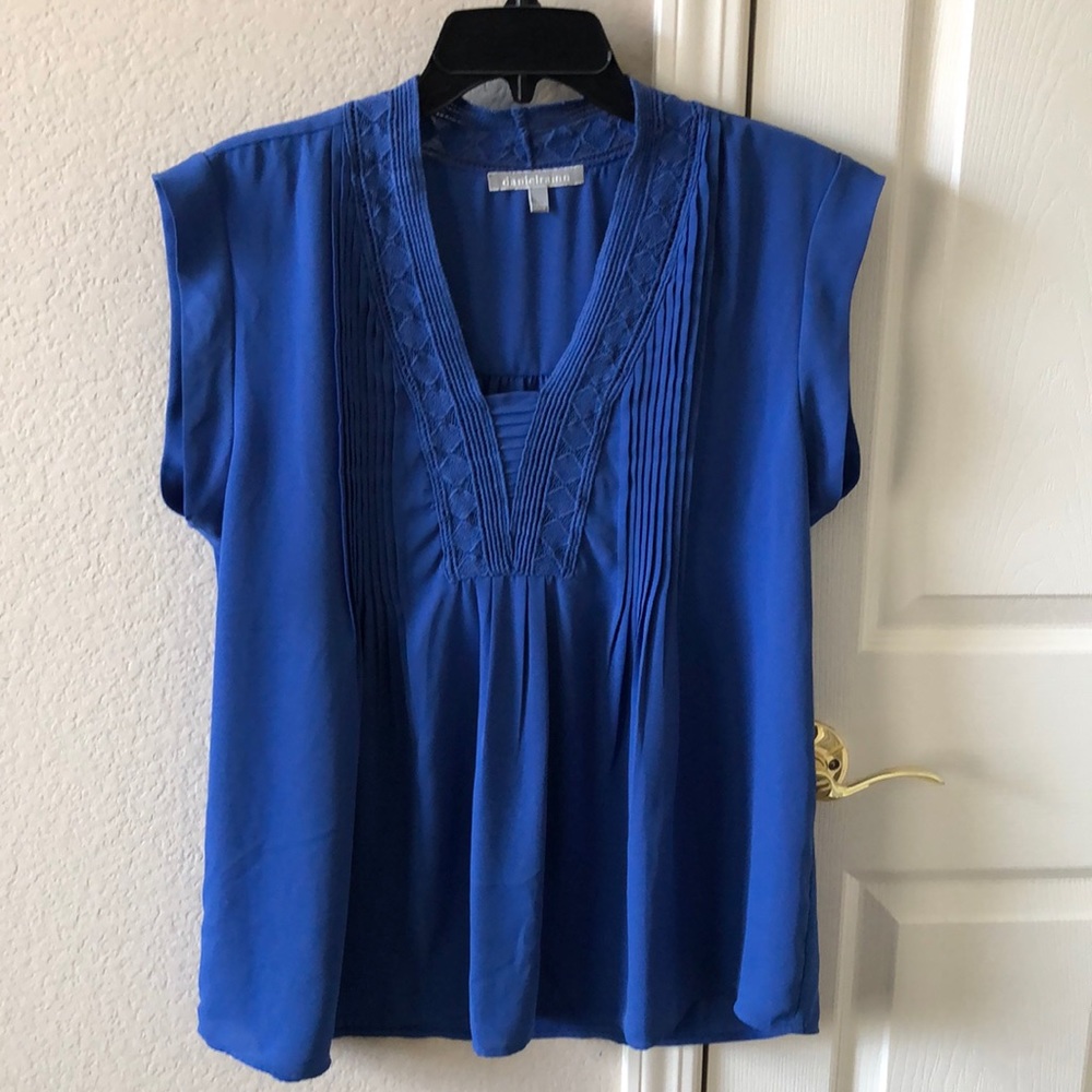 Daniel Rain Perdue Detail Blouse-Stitch Fix Large